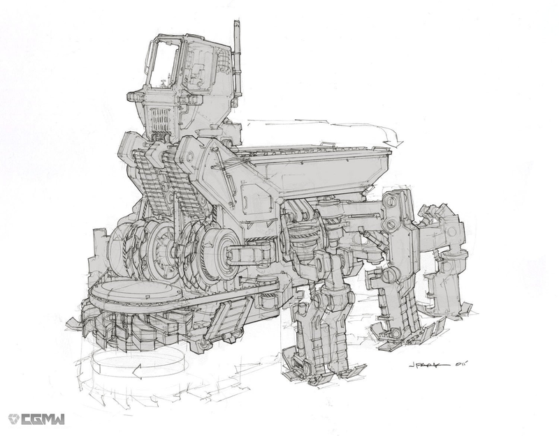 Illustration for article titled Some Kick-Ass Robot Designs From One of Hawken's Artists